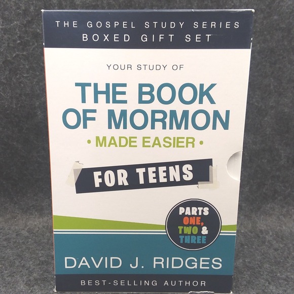 David Ridges‎ Book of Mormon Made Easier for Teens Series Box Set 2019 Paperback - Picture 1 of 13